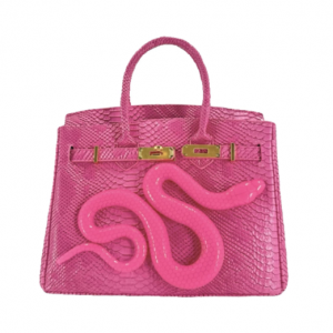 Custom Handmade Birkin Doll Bag | Punk Edgy Crossbody